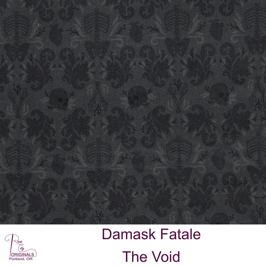 Damask Fatale - By-The-Yard - The Void