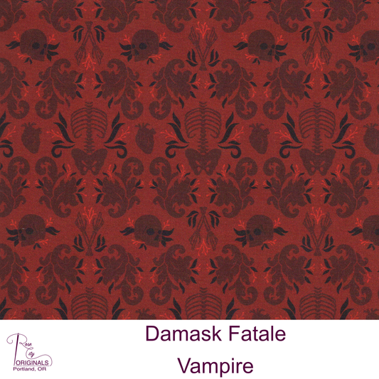 Damask Fatale - By-The-Yard - Vampire