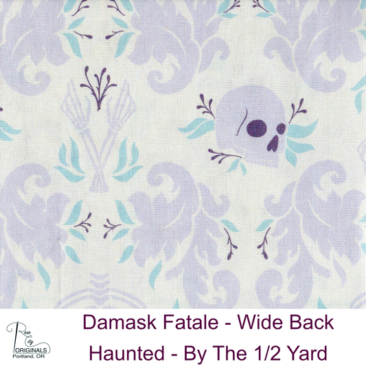 Damask Fatale WIDEBACK - By-The-1/2-Yard - Haunted