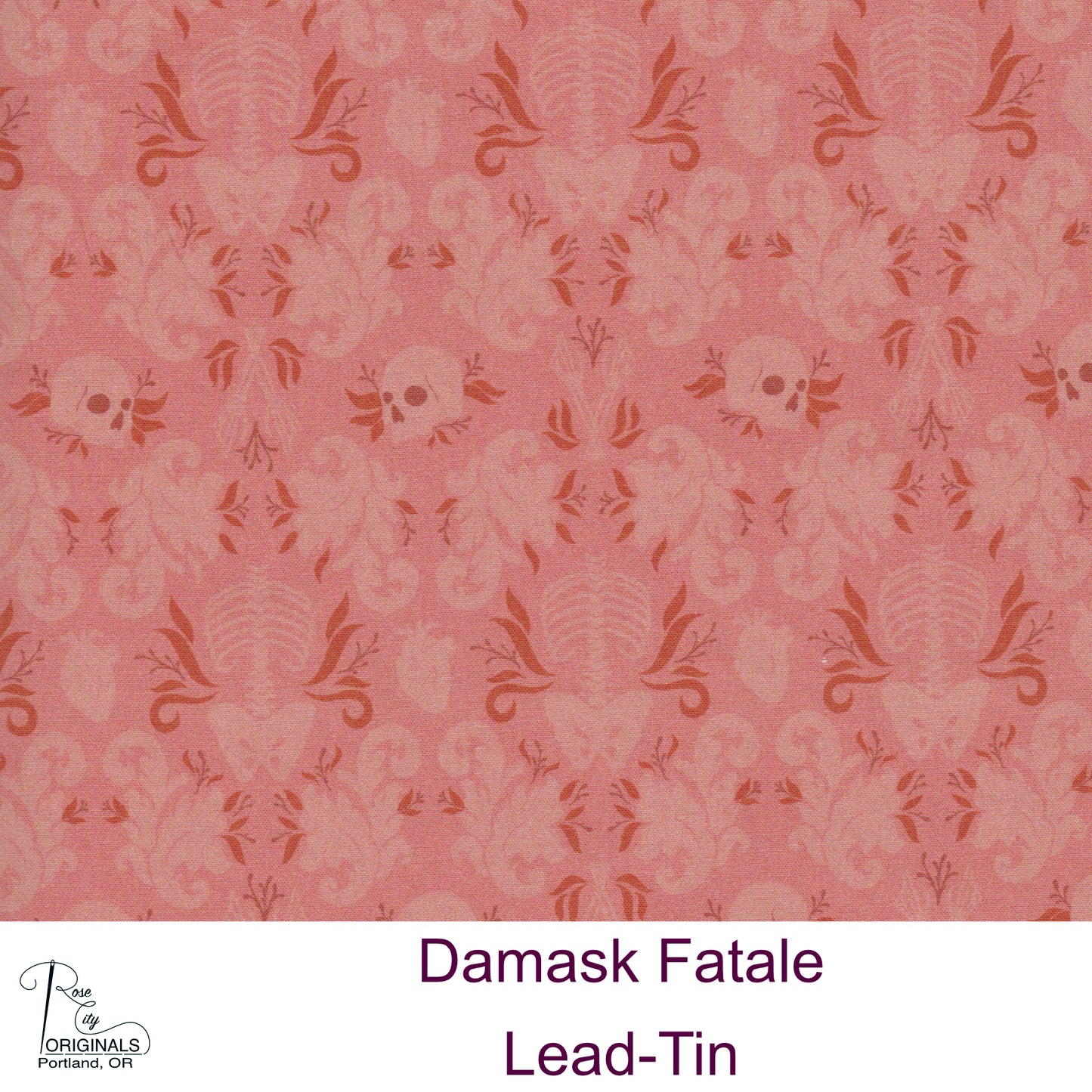 Damask Fatale - By-The-Yard - Brugmansia