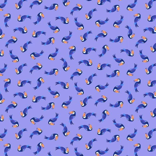 Dear Stella - Birds Of A Feather - Toucan Toss (Violet)