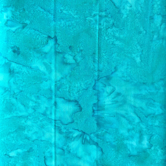 PBS Fabrics - Batik - Aqua Drizzle