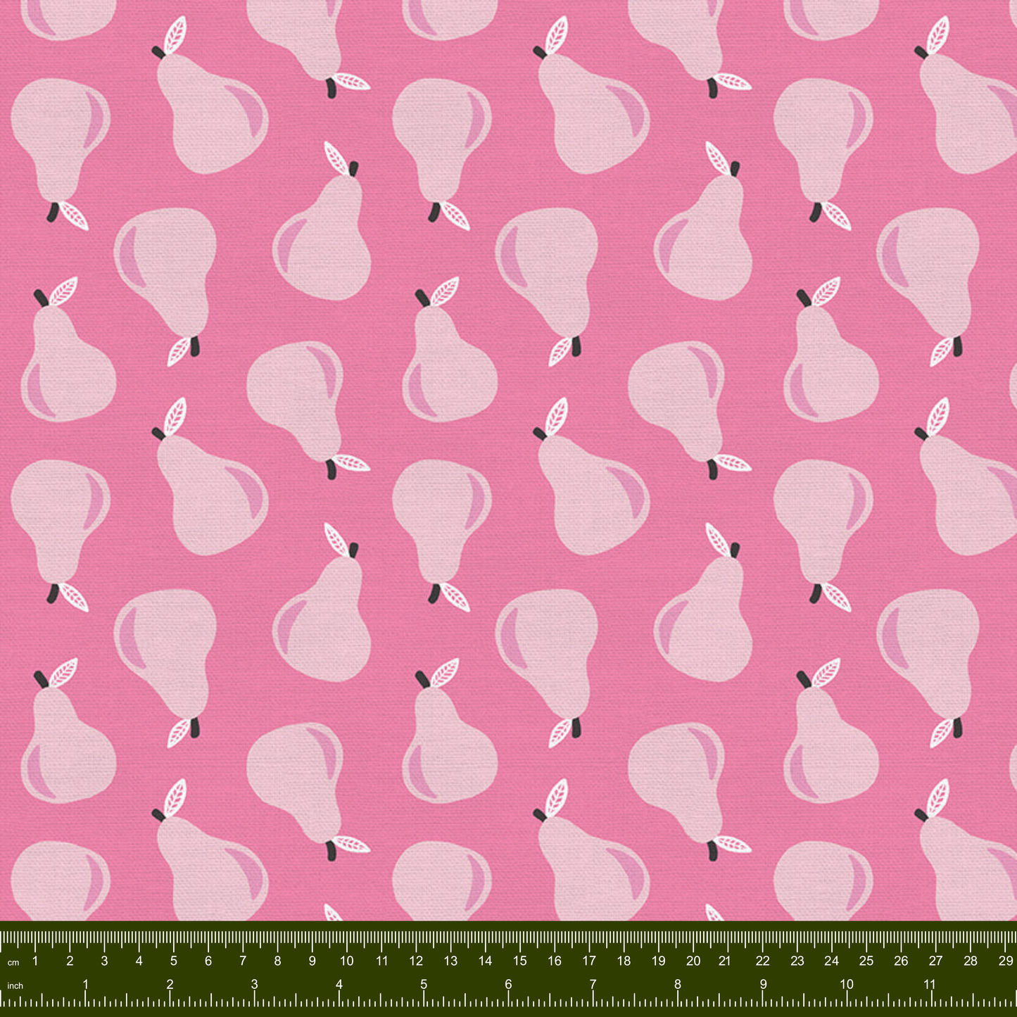 Bargain Basement Fabric - Fruity - Pears (Pink) by PBS Fabrics