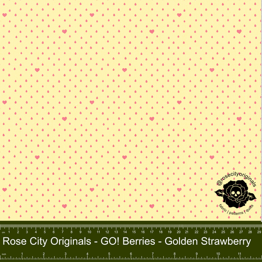 Rose City Originals - GO! Berries - Golden Strawberry Seeds