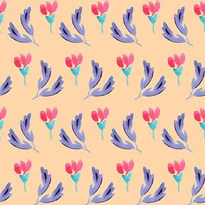 Bargain Basement Fabric - Urban Jungle Windy Plants Cream