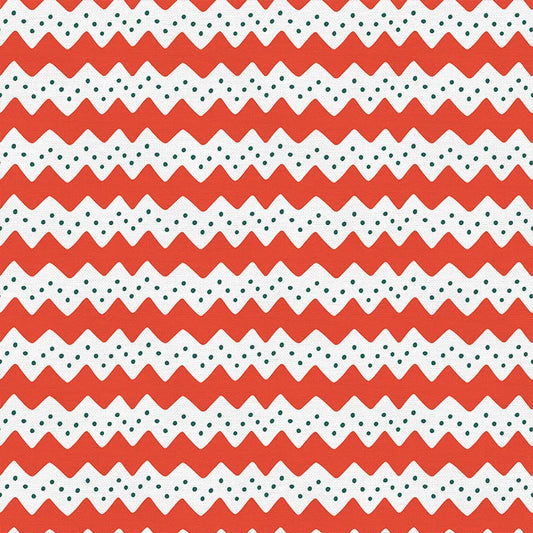 Bargain Basement Fabric - Scandinavian Christmas Nordic Knitting Ornament