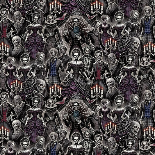 Timeless Treasures -  Wicked - Day of the Dead Gala