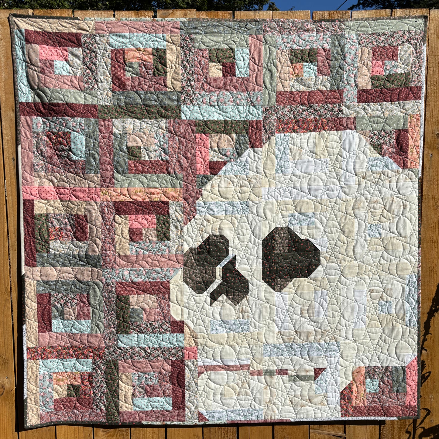 Haunting In The Cabin - Patchwork Quilt Pattern - Printed Booklet