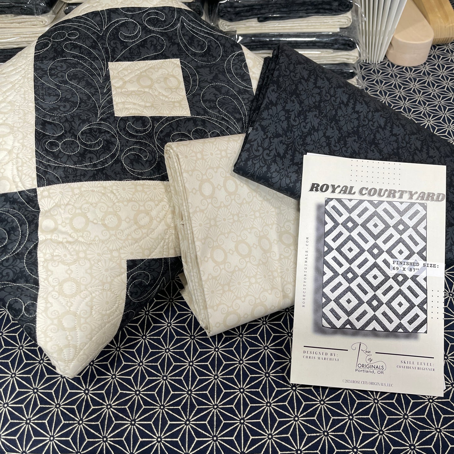 Royal Courtyard Quilt Kit