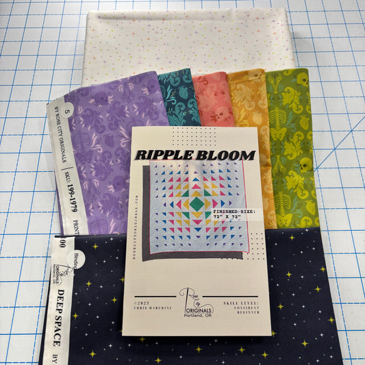 Ripple Bloom Quilt Kit - EXCLUSIVE - Aura