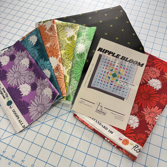 Ripple Bloom Quilt Kit - EXCLUSIVE - Firefly