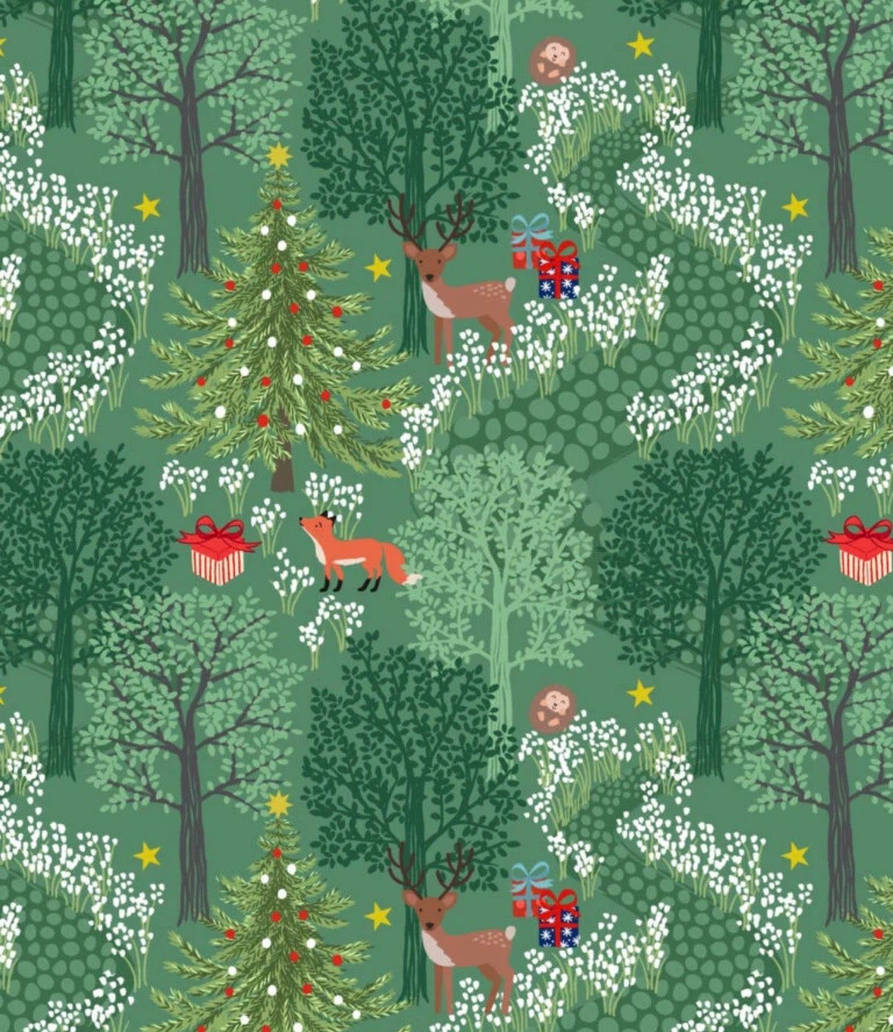 Lewis & Irene - Christmas in Bluebell Wood - Christmas in Bluebell Wood (Green)(Metallic)