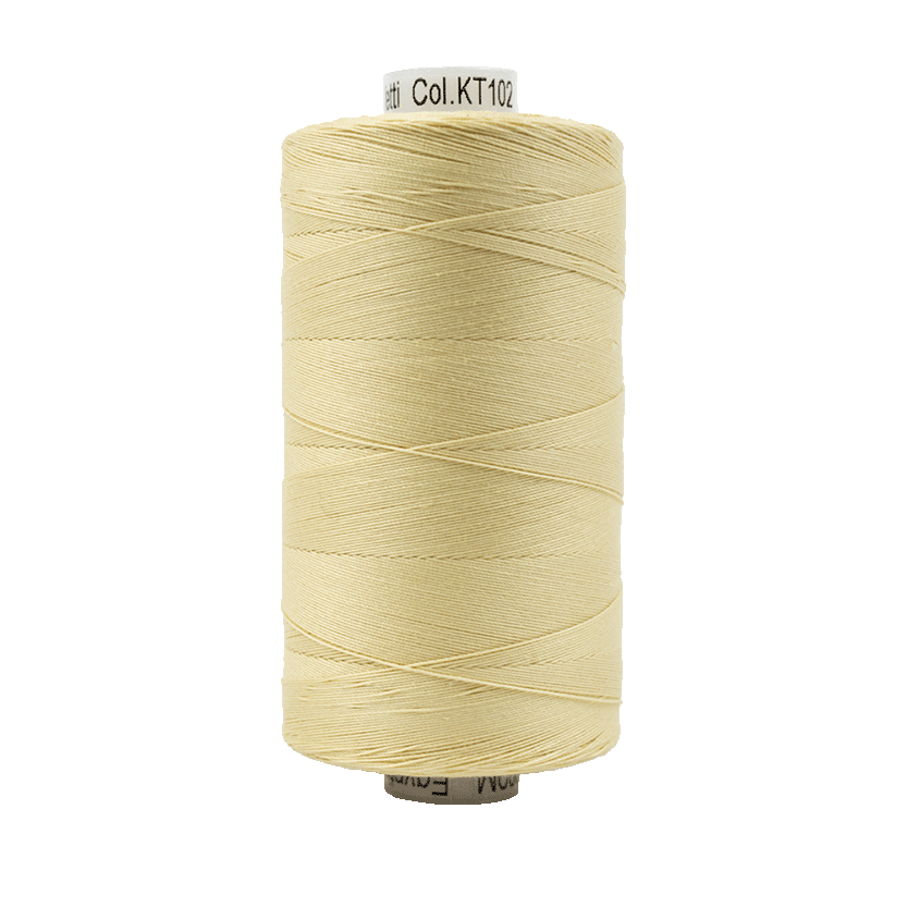 Wonderfil Konfetti Cotton 50wt Thread - KT102 - Ecru (1000m / 1094yd)