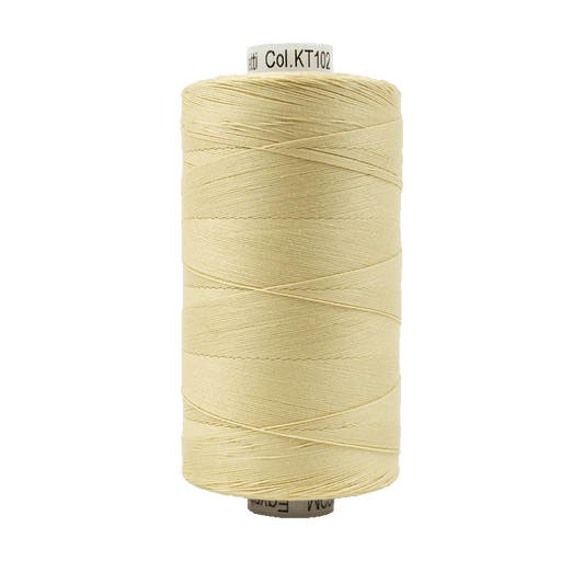 Wonderfil Konfetti Cotton 50wt Thread - KT102 - Ecru (1000m / 1094yd)