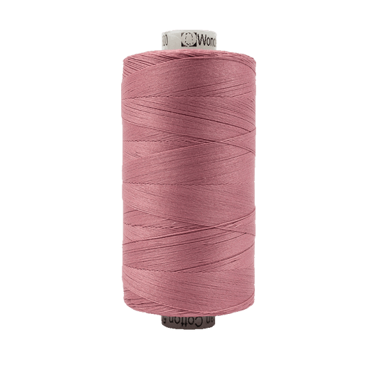Wonderfil Konfetti Cotton 50wt Thread - KT300 - Rose (1000m / 1094yd)