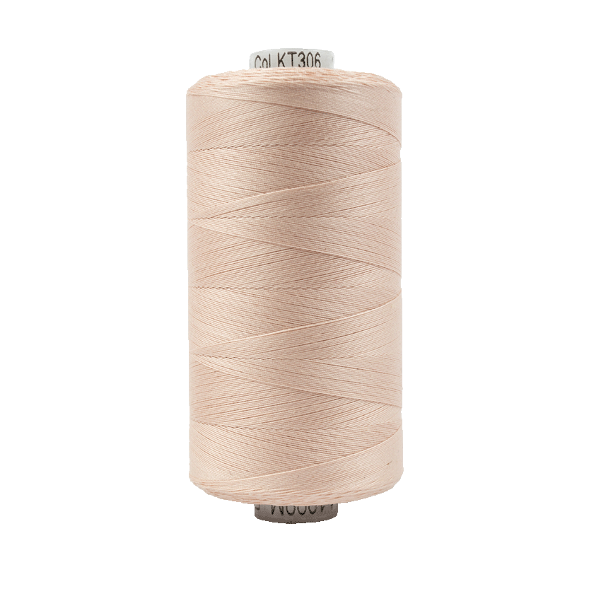 Wonderfil Konfetti Cotton 50wt Thread - KT306 - Soft Pink (1000m / 1094yd)