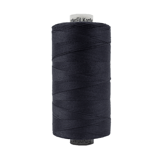 Wonderfil Konfetti Cotton 50wt Thread - KT602 - Dark Navy (1000m / 1094yd)