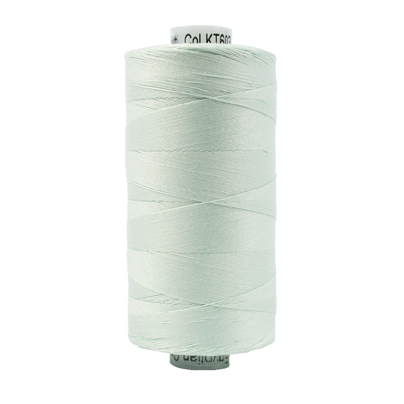 Wonderfil Konfetti Cotton 50wt Thread - KT603 - Pale Blue (1000m / 1094yd)
