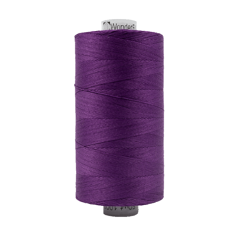 Wonderfil Konfetti Cotton 50wt Thread - KT605 - Purple (1000m / 1094yd)