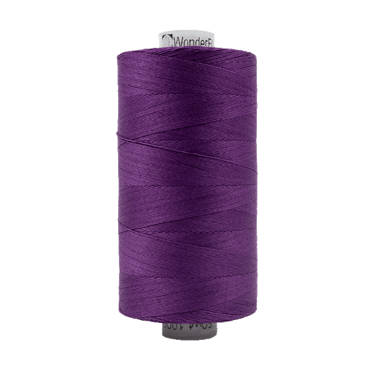 Wonderfil Konfetti Cotton 50wt Thread - KT605 - Purple (1000m / 1094yd)