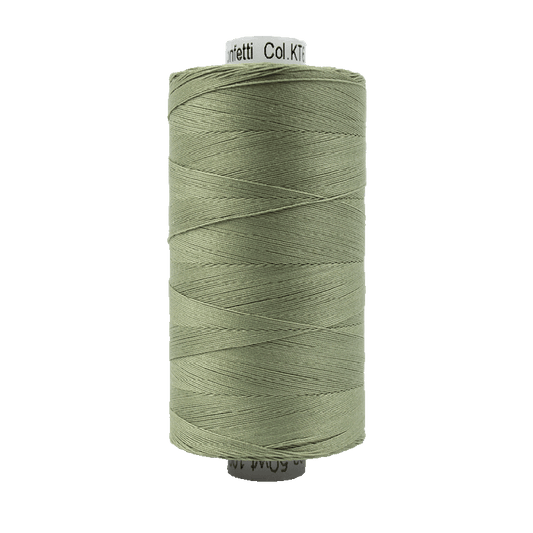 Wonderfil Konfetti Cotton 50wt Thread - KT613 - Grey Khaki (1000m / 1094yd)