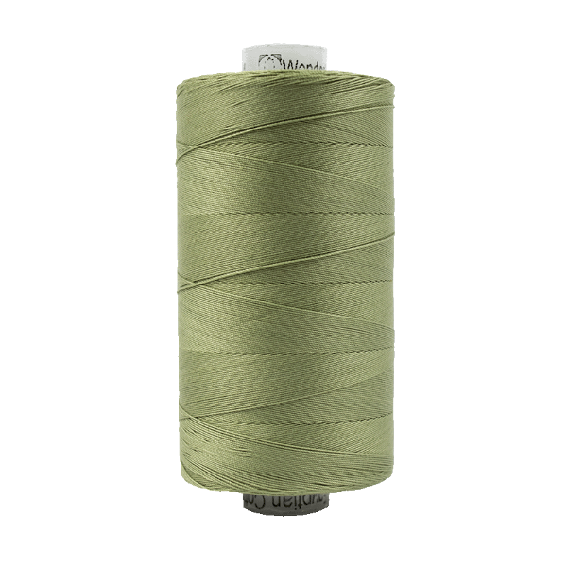 Wonderfil Konfetti Cotton 50wt Thread - KT701 - Sage Green (1000m / 1094yd)