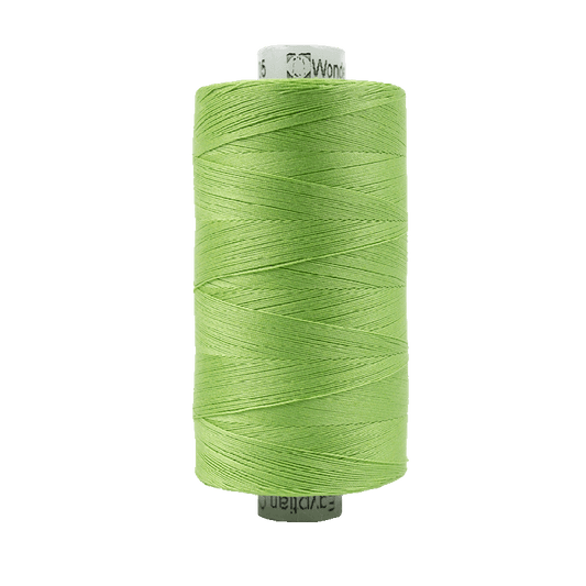 Wonderfil Konfetti Cotton 50wt Thread - KT705 - Yellow/Green (1000m / 1094yd)