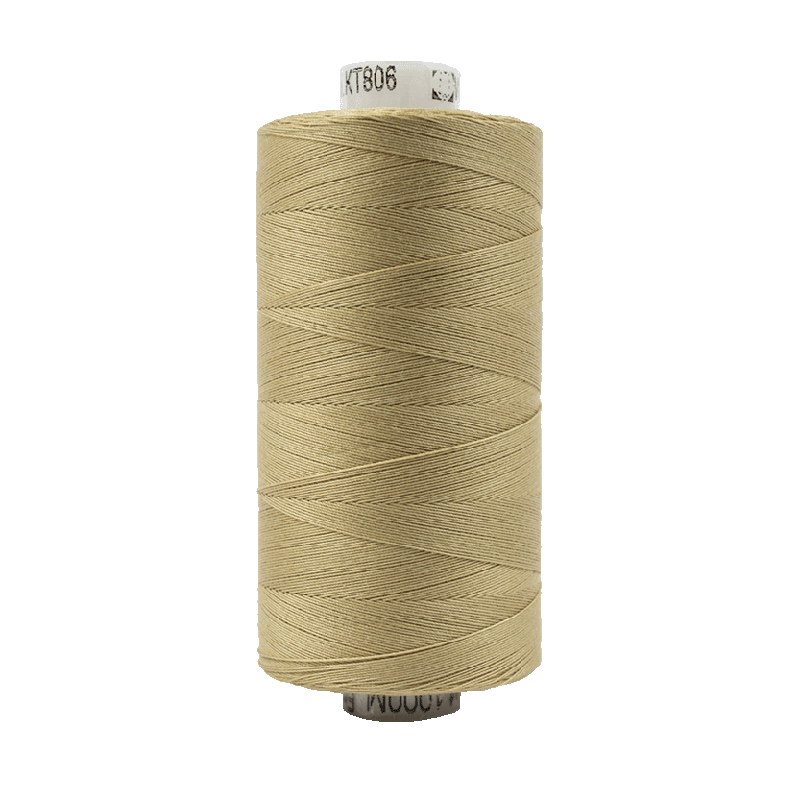Wonderfil Konfetti Cotton 50wt Thread - KT806 - Dark Ecru (1000m / 1094yd)