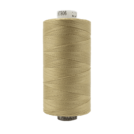 Wonderfil Konfetti Cotton 50wt Thread - KT806 - Dark Ecru (1000m / 1094yd)