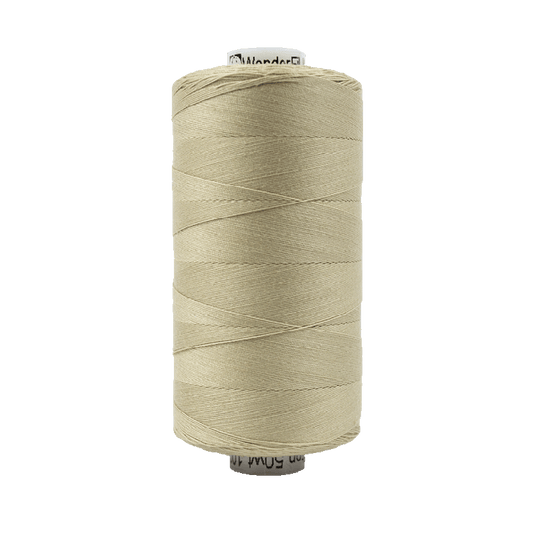 Wonderfil Konfetti Cotton 50wt Thread - KT807 - Tan (1000m / 1094yd)