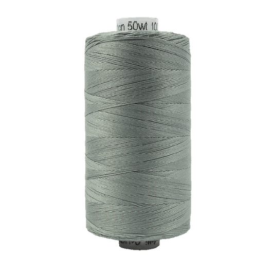 Wonderfil Konfetti Cotton 50wt Thread - KT901 - Light Grey (1000m / 1094yd)