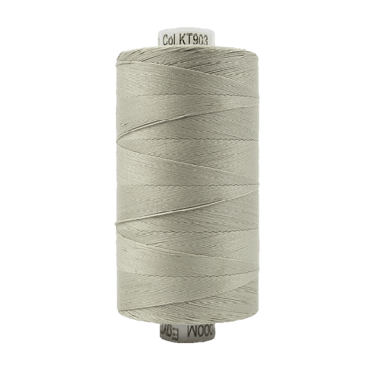 Wonderfil Konfetti Cotton 50wt Thread - KT903 - Very Light Grey (1000m / 1094yd)