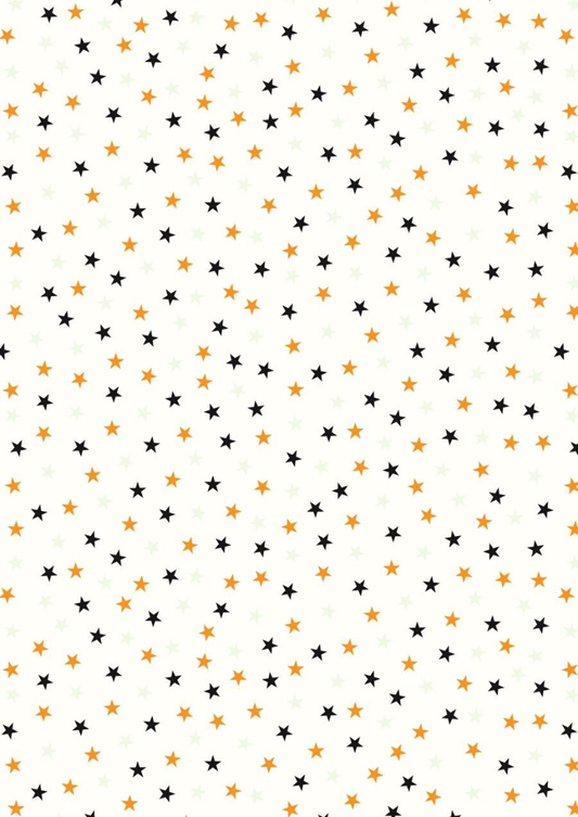 Lewis & Irene - Transylvania Glow - Stars on Cream (Glow)