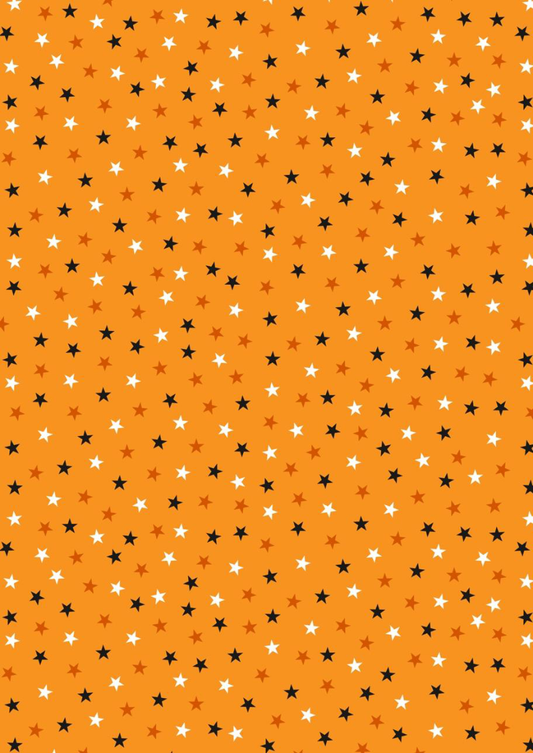 Lewis & Irene - Transylvania Glow - Stars on Orange (Glow)