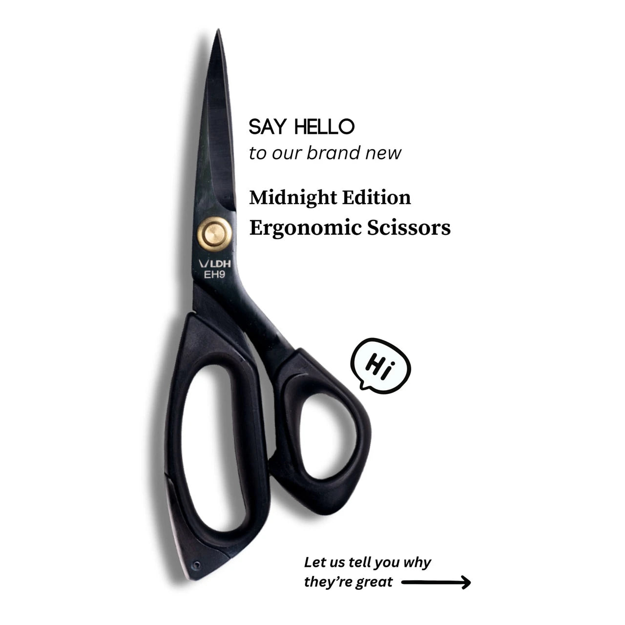 LDH Scissors - 9" Ergonomic Scissors