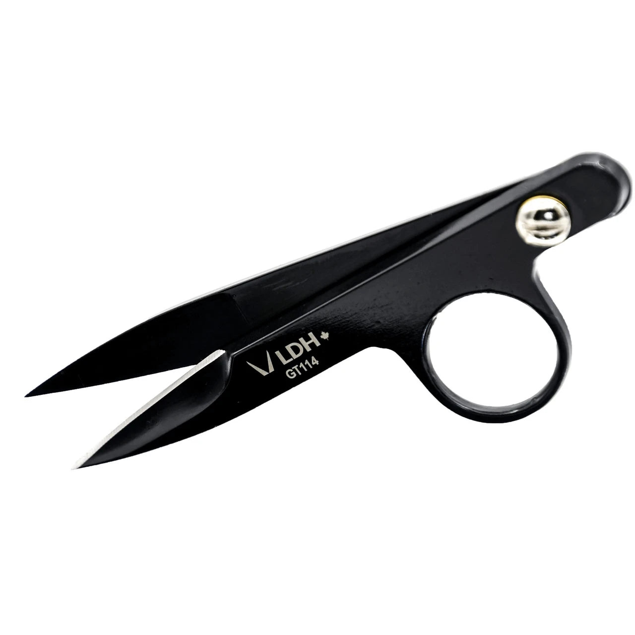 LDH Scissors - Classic Stainless Steel Thread Snips (Midnight Edition)