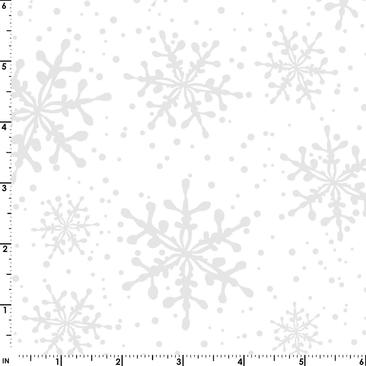 Maywood Studio - Solitaire - Snowflakes - Ultra White