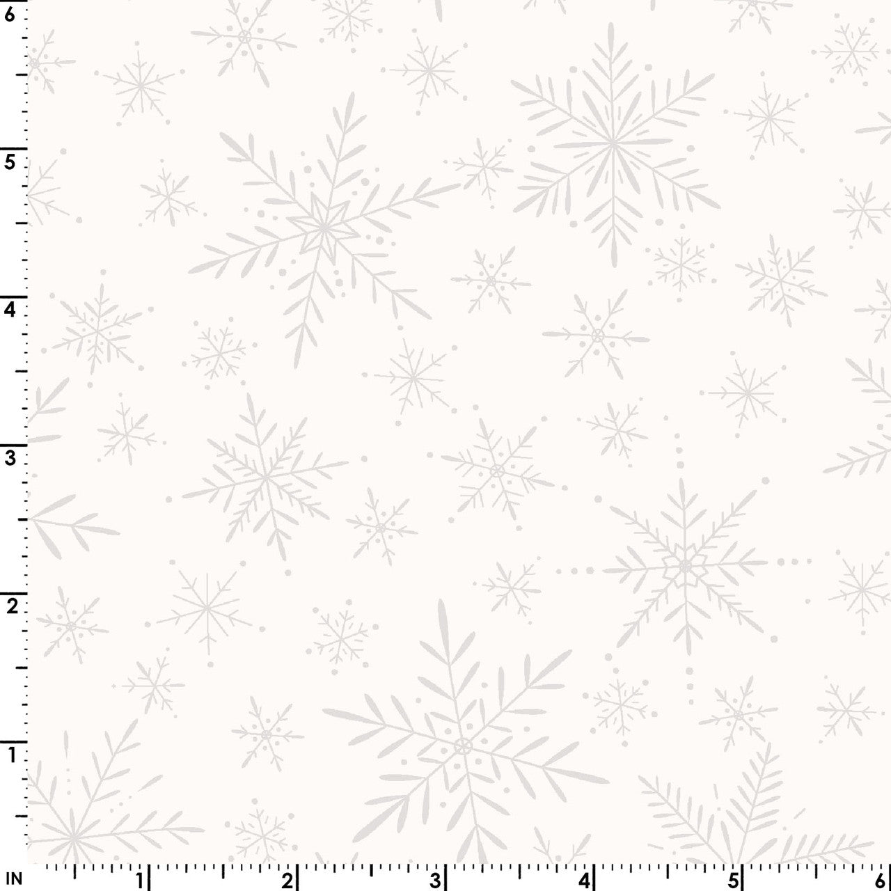 Maywood Studio - Solitaire - Delicate Snowflakes - Soft White