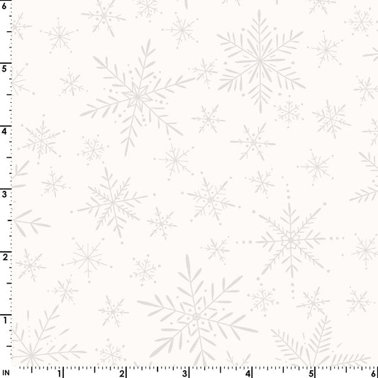 Maywood Studio - Solitaire - Delicate Snowflakes - Soft White
