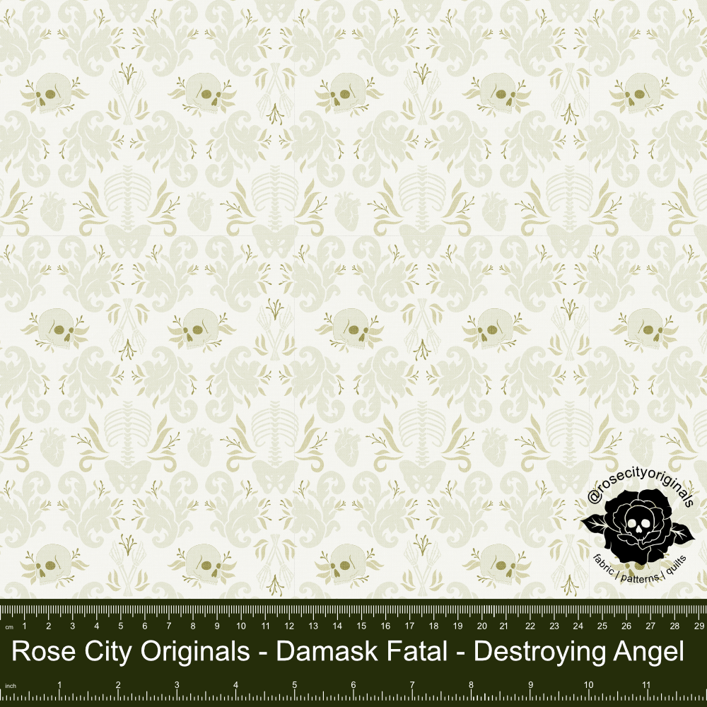 Damask Fatale - By-The-Yard - Destroying Angel
