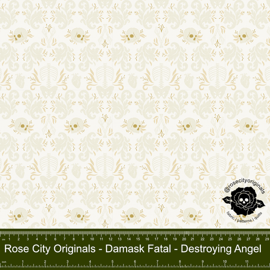 Damask Fatale - By-The-Yard - Destroying Angel