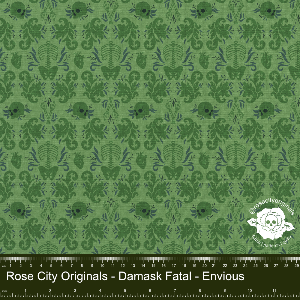 Damask Fatale - By-The-Yard - Envious