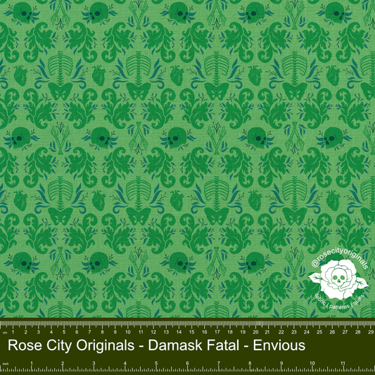 Damask Fatale - By-The-Yard - Envious