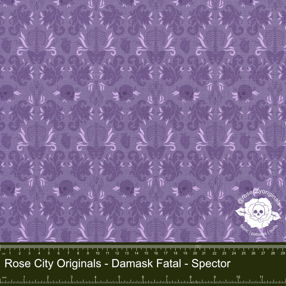 Damask Fatale - By-The-Yard - Spector