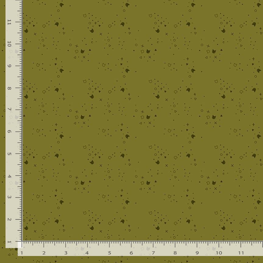 Pammie Jane - Kitty Litter - Avocado
