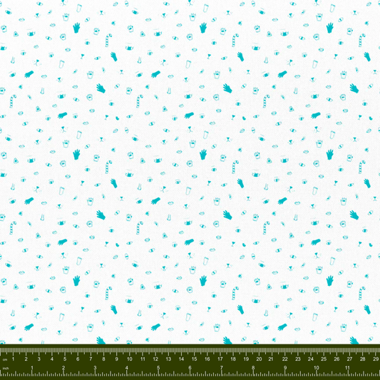 Bargain Basement Fabric - Sailor Mary - Glyphs by PBS Fabrics