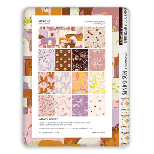 Jean Choe - Sand & Sun - 12 Piece Fat Quarter Bundle