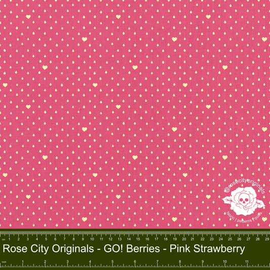 Rose City Originals - GO! Berries - Pink Strawberry Seeds