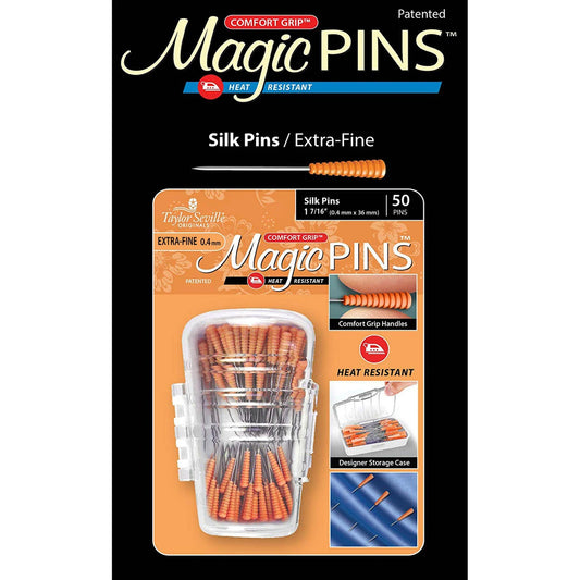 Tailor Mate Magic Pins In Designer Case 50pc # 219690