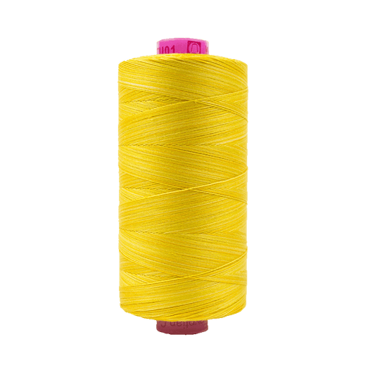 Wonderfil Tutti Variegated Cotton 50wt Thread - TU01 - Sunny (1000m / 1094yd)